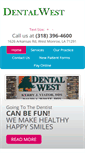 Mobile Screenshot of dentalwest.net